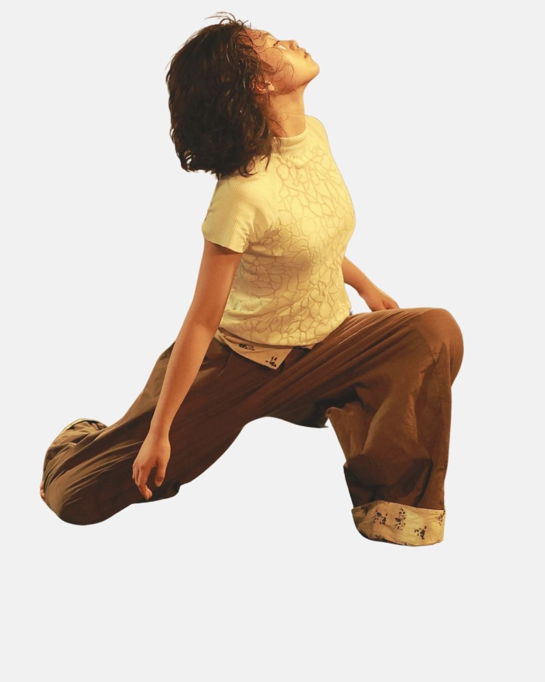 Dancer expressing confidence through movement